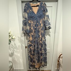 Jovani 00752 cap sleeve lace dress
Size 12
Best offer